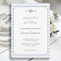 Nautical Infinity Knot Monogram Beach Hochzeit