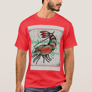 Nautical Ink: Klassischer Shrimp-Flash T-Shirt