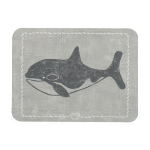 Nautical Killer Whale Magnet