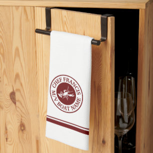 Nautical Koch Hummer Logo Küchentücher