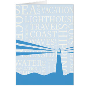 Nautical Lighthouse Poster
