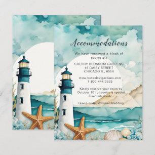 Nautical Lighthouse Unterkünfte Begleitkarte