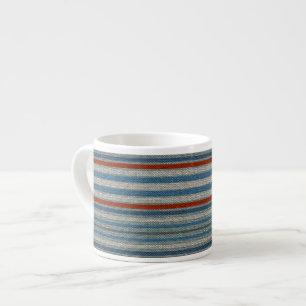 Nautical Linen Stripe Espressotasse