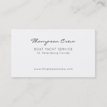 Nautical Minimal Typografy Sailing Crew