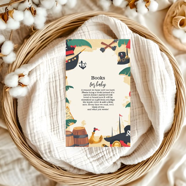 Nautical Pirate Ahoy Es ist ein Kinderbuch Begleitkarte (Von Creator hochgeladen)