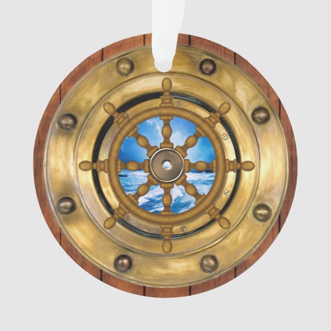 Nautical Porthole Ornament (Vorderseite)