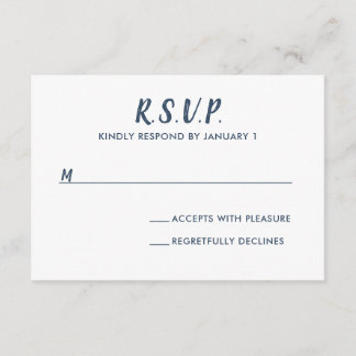 Nautical Sailboat Wedding RSVP Karte