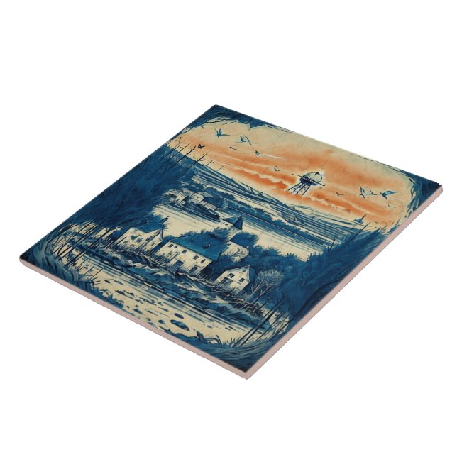 Nautical Seascapes Oil Painting No1 Fliese (Seite)