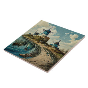 Nautical Seascapes Ölgemälde Nr. 5 Fliese