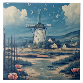 Nautical Seascapes Ölgemälde Nr. 6 Fliese