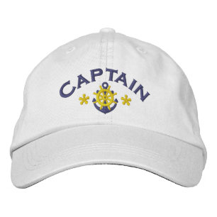 Nautical Segelkapseln Bestickte Baseballkappe