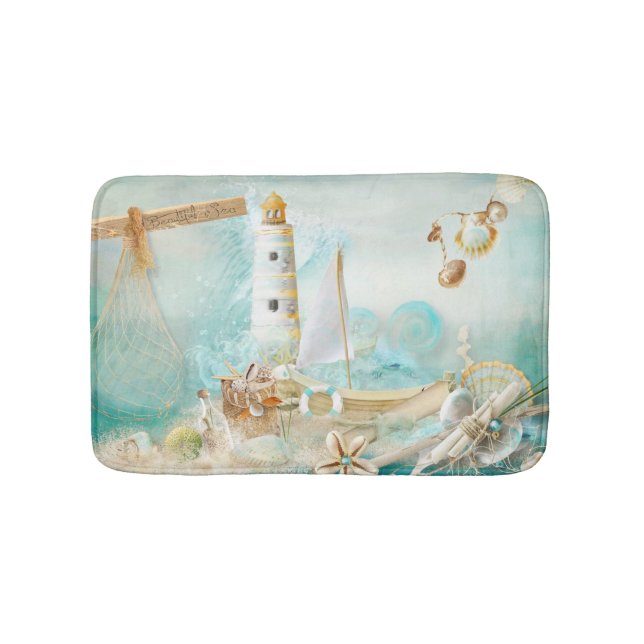 Nautical Series Design 11 Badematte (Vorderseite)