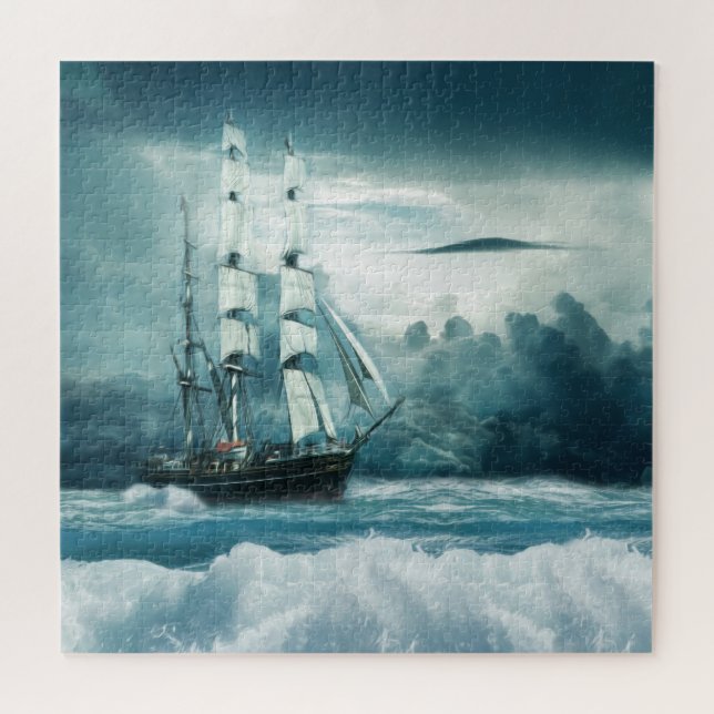 Nautical Series Design 15 Puzzle (Horizontal)