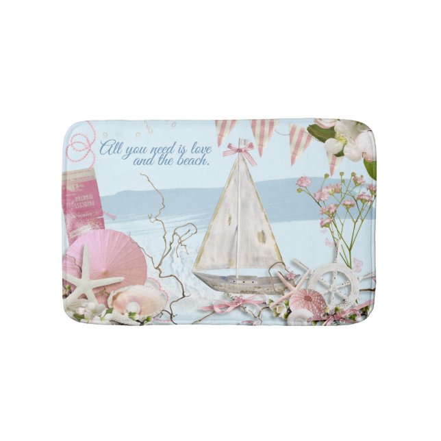 Nautical Series Design 3  Badematte (Vorderseite)