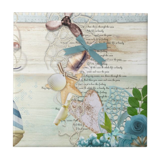 Nautical Series Design 5  Fliese (Vorderseite)