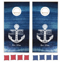 Nautical Steampunk White Anker Personalisiert