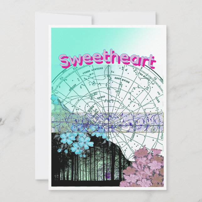 Nautical Style Card Einladung (Vorderseite)