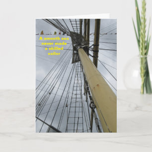 Nautical Tall Ship Karte