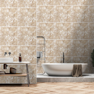 Nautical Tan Sand Colored Lite Khaki Imitats Tiles Tapete