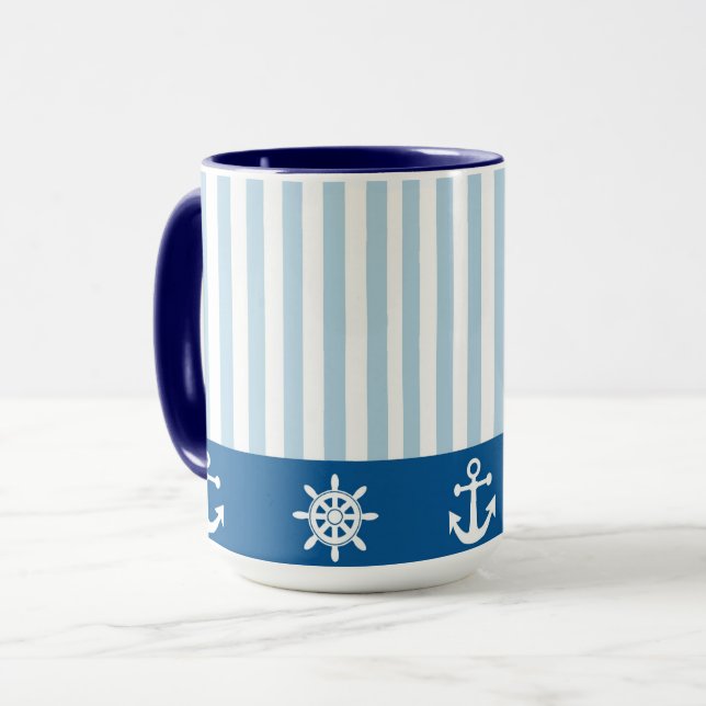 Nautical Tasse (Vorderseite Links)