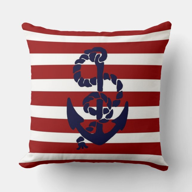 "Nautical" THROW PILLOW Kissen (Vorderseite)