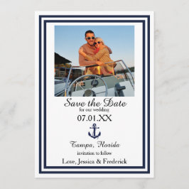 Nautical Trim für die doppelte Marine - Save the D Date