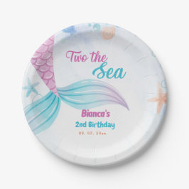 Nautical Two Sea 2. Geburtstags-Party Pappteller