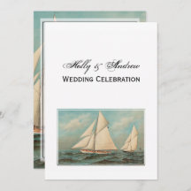Nautical Vintag Yachten Racing #1 Hochzeit
