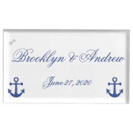 Nautical Wedding Platzkarte Holders Platzkartenhalter