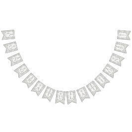 Nautical Whitewusal Wood Beach Wedding Collection Wimpelkette