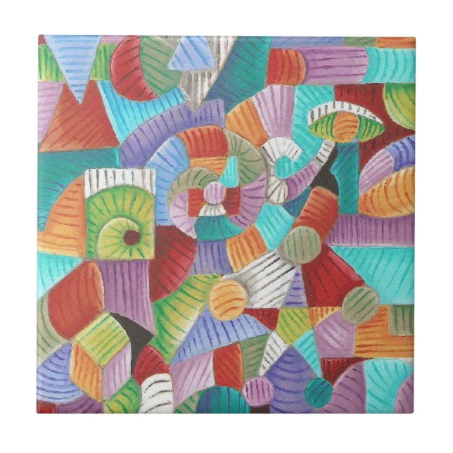 Nauticus Fibonacci Fliese (Vorderseite)