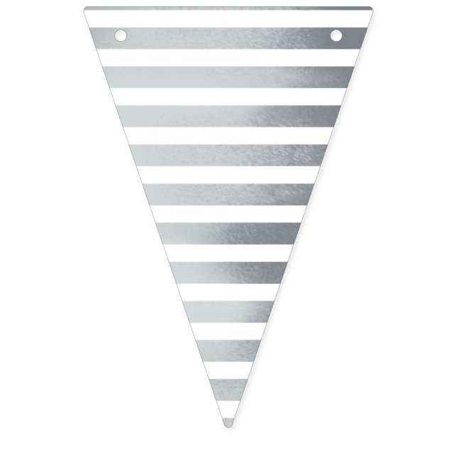 Nautikgrau Wimpelkette (Erste Fahne)