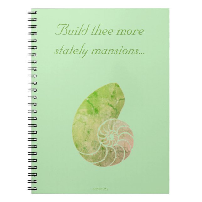 Nautilus 80 Seite Spiral Notebook Notizblock (Vorderseite)
