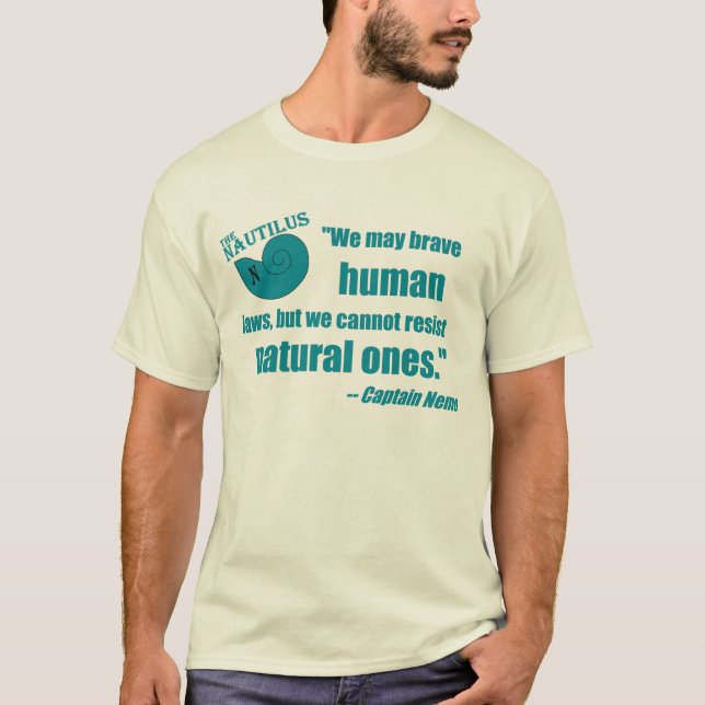 Nautilus/Captain Nemo Quote Shirt (Vorderseite)