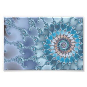 Nautilus - Fraktal Art Fotodruck