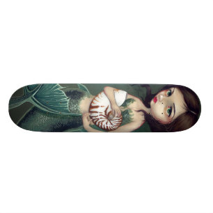 Nautilus-Muschel-MeerjungfrauSkateboard Skateboard