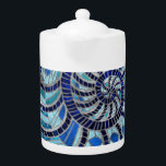 Nautilus-Muschel-Mosaikkunst<br><div class="desc">Nautilus-Muschel-Mosaikkunst</div>