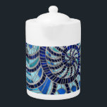 Nautilus-Muschel-Mosaikkunst<br><div class="desc">Nautilus-Muschel-Mosaikkunst</div>