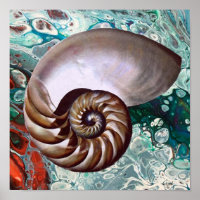 Nautilus, Nautilus Print, Art, Nautilus