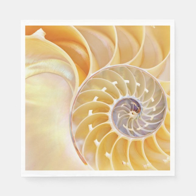 Nautilus Paper Napkin Serviette (Vorderseite)
