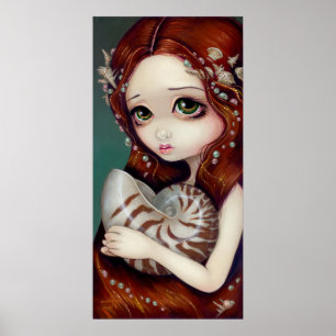 Nautilus Princess Art Print Poster