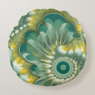 Nautilus Zusammenfassung Rundes Kissen