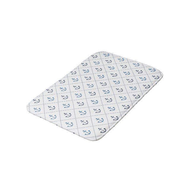 nautisch badematte (Schrägansicht)