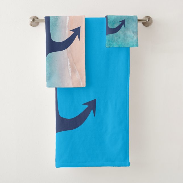 nautisch badhandtuch set (Insitu)