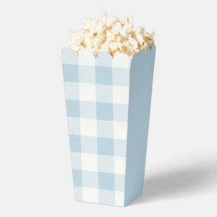 Nautisch Blau Gingham Karo Preppy Geschenkschachtel