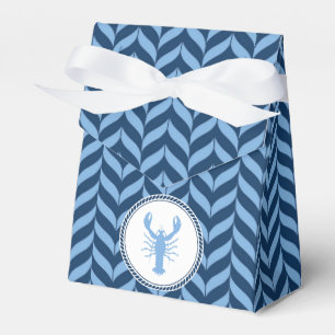 Nautisch Blaue Hummer Küste Geschenkschachtel