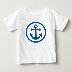 Nautische Ankerkleidung Baby T-shirt