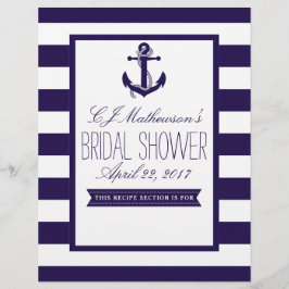 Nautische Ankerschiff-Brautparty