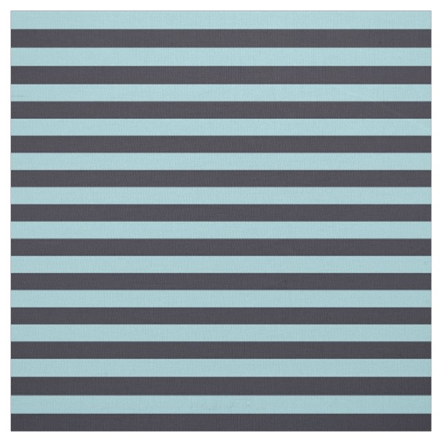Nautische Blues | Fettstreifen Stoff (Muster)