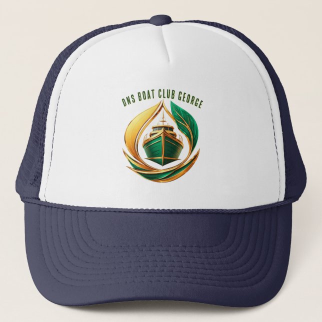 Nautische Boot-Mesh-Kappe Truckerkappe (Vorderseite)